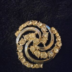 Vintage rhinestone brooch